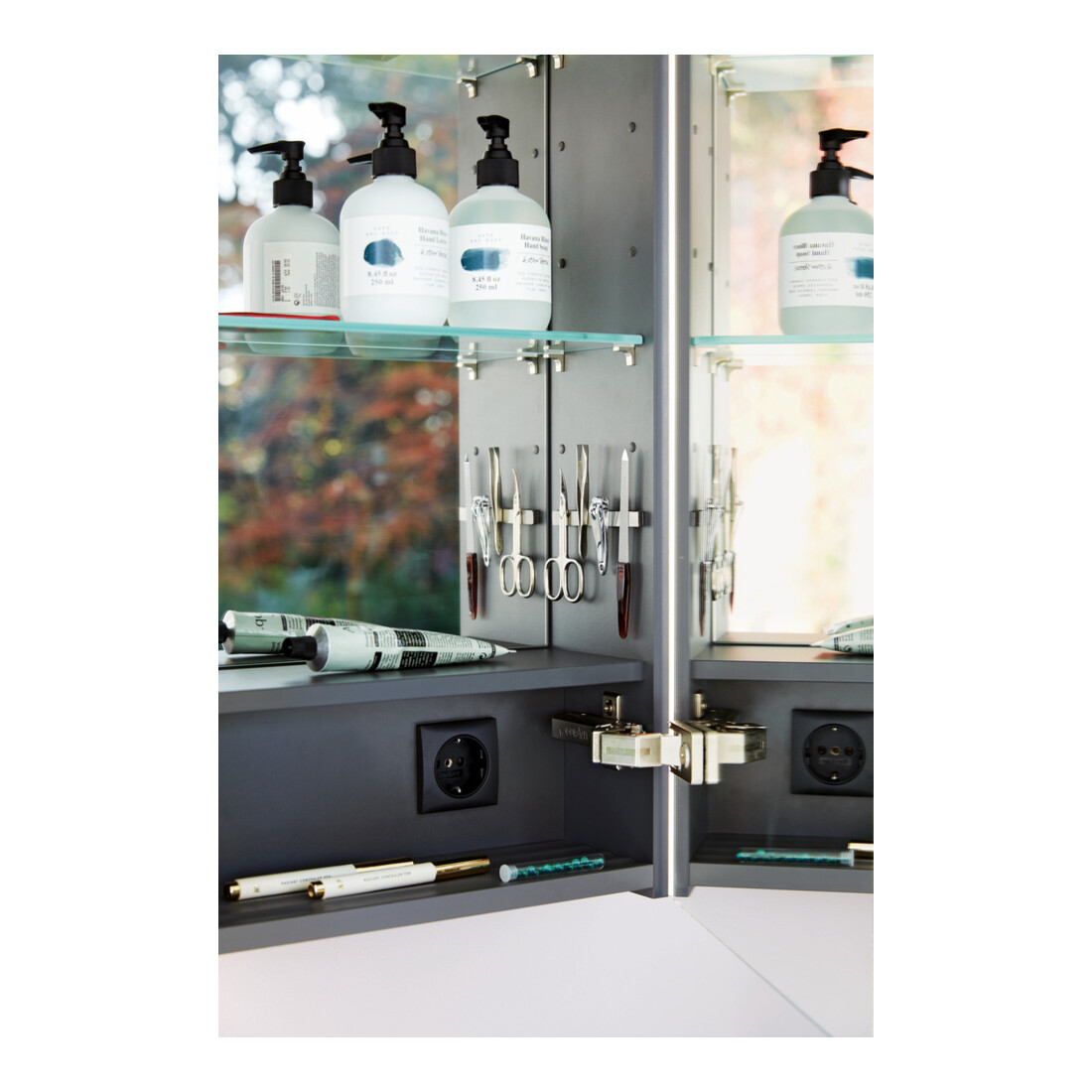 Duravit Magnetleiste Brioso 9x1cm, Edelstahl poliert