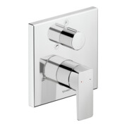 Duravit Manhattan Set de montage complet Mitigeur bain encastré, inverseur, chrome