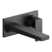 Duravit Manhattan Set de montage lavabo encastré mitigeur 1 trou, A 189 mm, sans tirette, noir mat