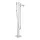 Duravit Manhattan Set de montage prêt mitigeur baignoire encastré au sol chrome-1