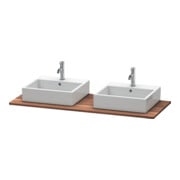 Duravit Massivholzkonsole XSquare 140x55cm, Ami. Nb, m 2 Auss., B beids.