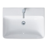 Duravit Me by Starck lavabo 65x49 cm, blanc, avec trop-plein, 1 trou robinet-5