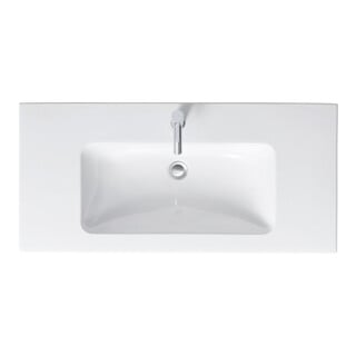 Duravit Me by Starck meuble lavabo 103x49 cm, blanc, m HL, ÜL, plan percé