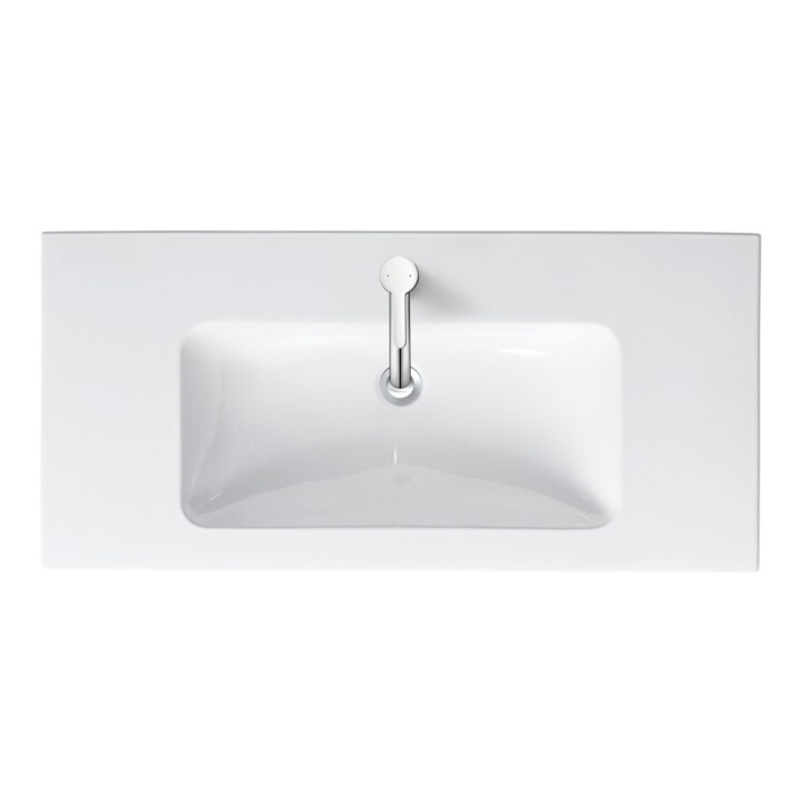 Duravit Me by Starck meuble lavabo 103x49 cm, blanc, m HL, ÜL, plan percé