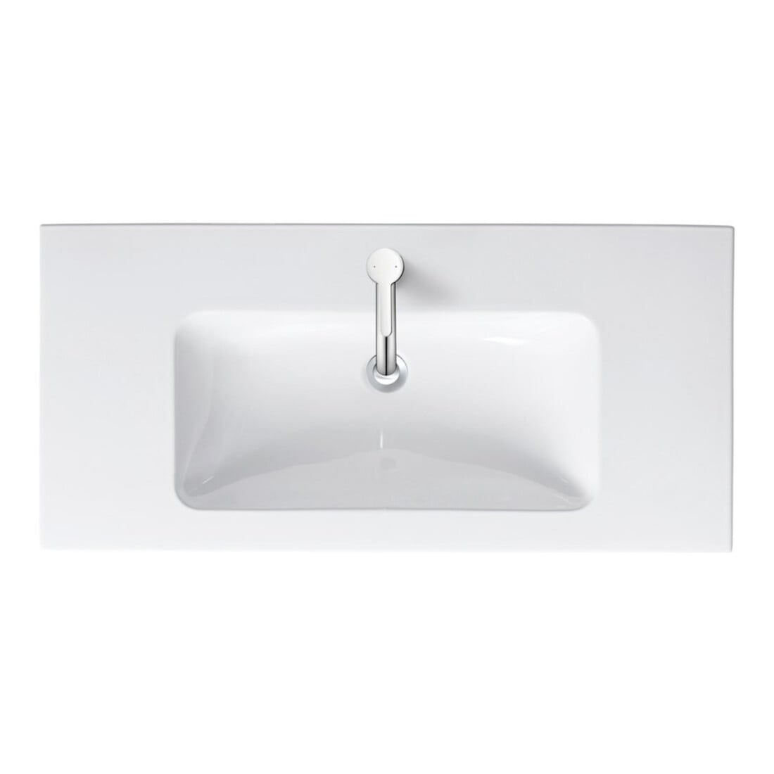 Duravit Me by Starck meuble lavabo 103x49 cm, blanc, m HL, ÜL, plan percé