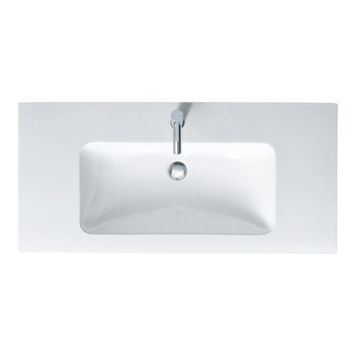 Duravit Me by Starck meuble lavabo 103x49 cm, blanc, m HL, ÜL, plan percé