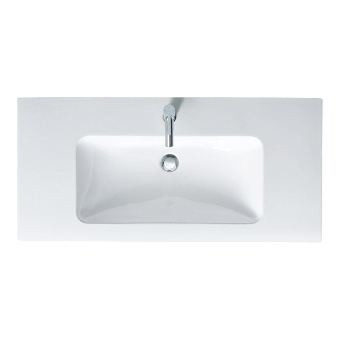 Duravit Me by Starck meuble lavabo 103x49 cm, blanc, m HL, ÜL, plan percé