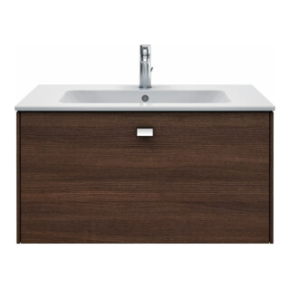 Duravit Me by Starck Meuble lavabo 83x49 cm, blanc, m HL, ÜL, plan robinetterie