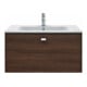 Duravit Me by Starck Meuble lavabo 83x49 cm, blanc, m HL, ÜL, plan robinetterie-1