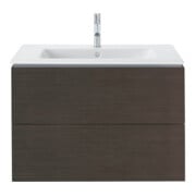 Duravit Me by Starck Meuble lavabo 83x49 cm, blanc, m HL, ÜL, plan robinetterie-2
