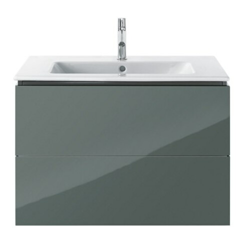 Duravit Me by Starck Meuble lavabo 83x49 cm, blanc, m HL, ÜL, plan robinetterie