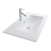 Duravit Me by Starck Meuble lavabo 83x49 cm, blanc, m HL, ÜL, plan robinetterie-4