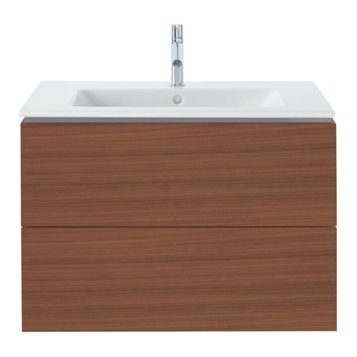 Duravit Me by Starck Meuble lavabo 83x49 cm, blanc, m HL, ÜL, plan robinetterie