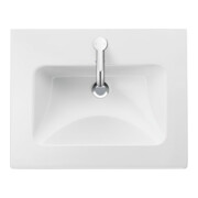 Duravit Me by Starck meuble vasque 53x43 cm, blanc, m HL, ÜL, plan robinetterie