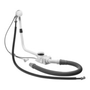 Duravit Mehrpreisposition f Ab/Überlaufgar., m Wanneneinlauf, chrom