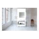 Duravit Metallkonsole DuraSquare 106,5x45cm, bodenstehend, chrom-4
