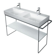 Duravit Metallkonsole DuraSquare 126,5x45cm, bodenstehend, chrom-4