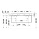 Duravit Metallkonsole DuraSquare 126,5x45cm, wandhängend, schwarz matt-4