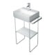 Duravit Metallkonsole DuraSquare 51,6x33cm, bodenstehend, chrom-1