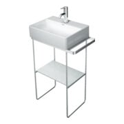 Duravit Metallkonsole DuraSquare 51,6x33cm, bodenstehend, chrom