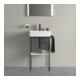 Duravit Metallkonsole DuraSquare 51,6x33cm, bodenstehend, schwarz matt