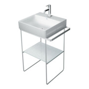 Duravit Metallkonsole DuraSquare 56,5x45cm, bodenstehend, chrom