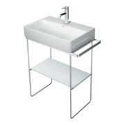 Duravit Metallkonsole DuraSquare 66,5x38cm, bodenstehend, chrom