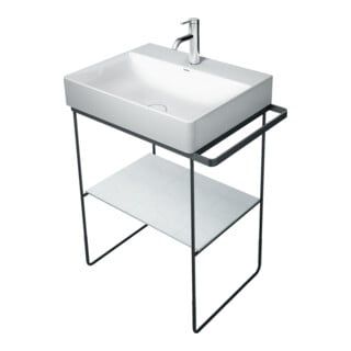 Duravit Metallkonsole DuraSquare 66,5x45cm, bodenstehend, chrom