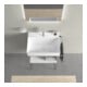 Duravit Metallkonsole DuraSquare 66,5x45cm, bodenstehend, chrom-4