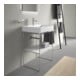 Duravit Metallkonsole DuraSquare 66,5x45cm, bodenstehend, chrom-5