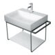 Duravit Metallkonsole DuraSquare 66,5x45cm, wandhängend, chrom