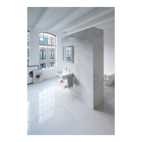 Duravit Metallkonsole DuraSquare 66,5x45cm, wandhängend, chrom
