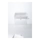 Duravit Metallkonsole DuraSquare 66,5x45cm, wandhängend, chrom