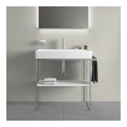 Duravit Metallkonsole DuraSquare 86,5x45cm, bodenstehend, chrom-2