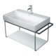 Duravit Metallkonsole DuraSquare 86,5x45cm, wandhängend, schwarz matt-1