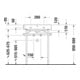 Duravit Metallkonsole Happy D.2 57,3x49,1cm, f 231860, verst +5cm, chr-5