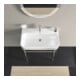 Duravit Metallkonsole Happy D.2 77,3x49,1cm, f 231880, verst +5cm, chr