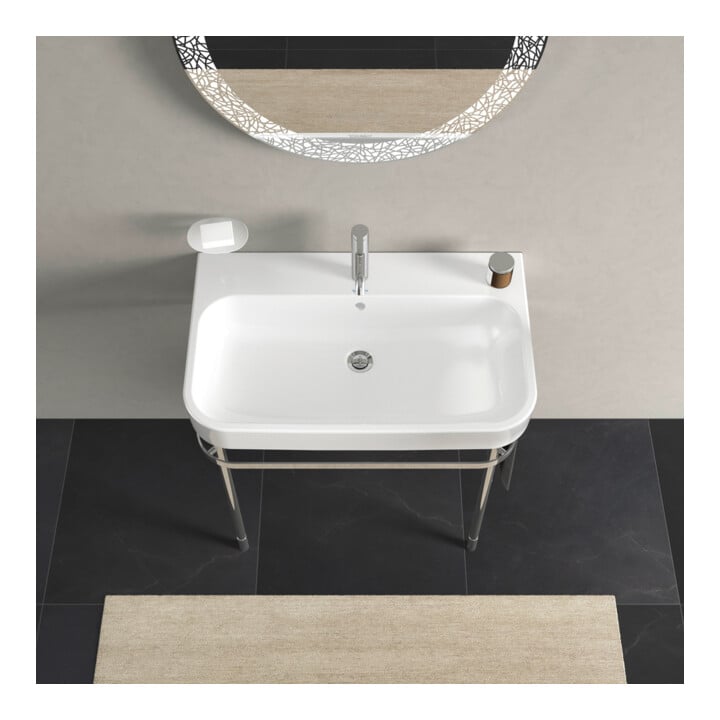 Duravit Metallkonsole Happy D.2 77,3x49,1cm, f 231880, verst +5cm, chr