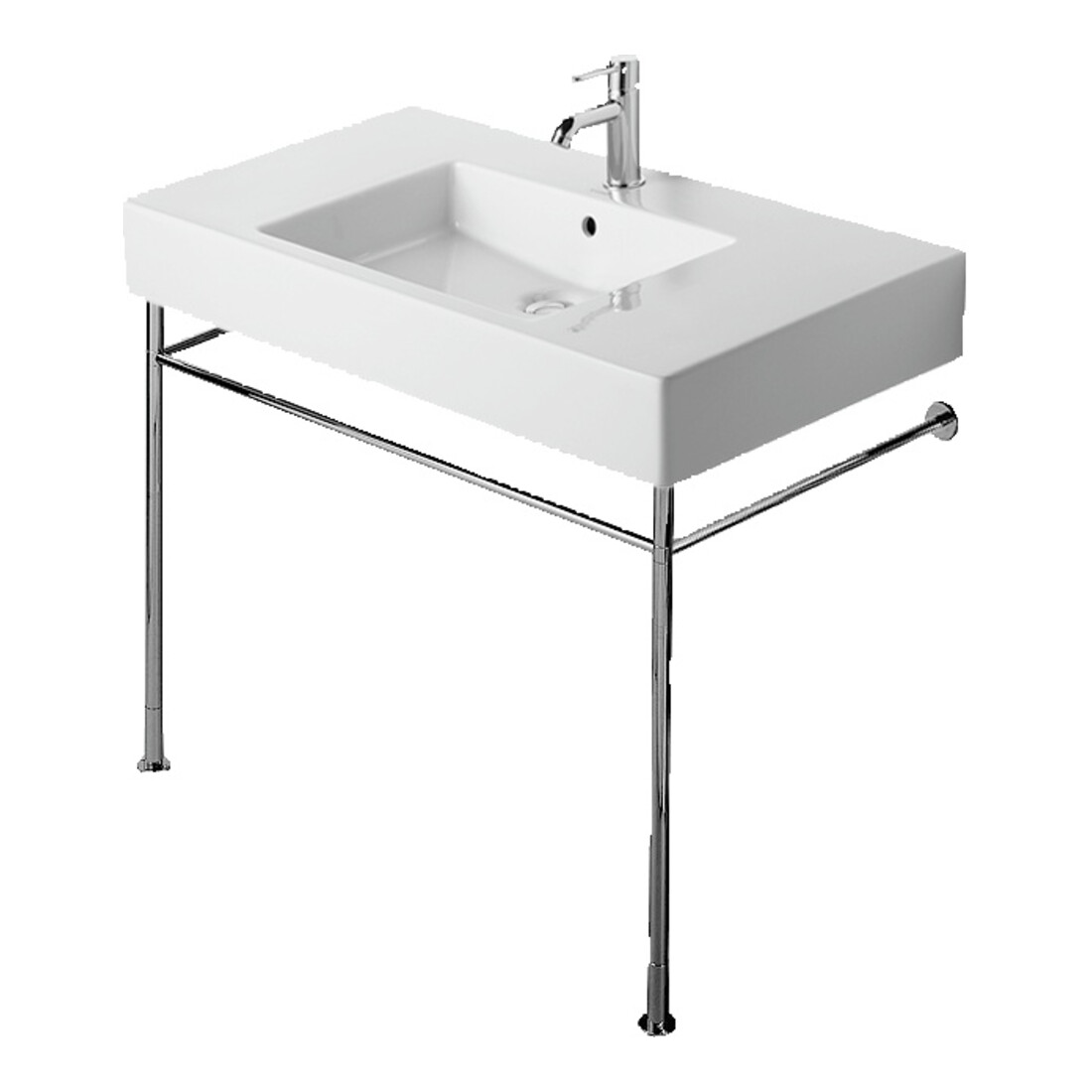 Duravit Metallkonsole Vero f MWT 032985, höhenverst. +6,5cm, chr