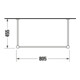 Duravit Metallkonsole Vero f MWT 032985, höhenverst. +6,5cm, chr-5