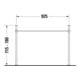 Duravit Metallkonsole Vero verst +5cm, chr, z WT 045410, 235010