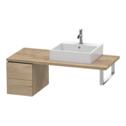 Duravit Meuble bas L-Cube 32x54,7 cm, marbre œuf, pour console, 2 tiroirs