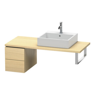 Duravit Meuble bas L-Cube 32x54,7 cm, méd. chêne, 2 tiroirs