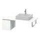Duravit Meuble bas L-Cube 32x54,7cm, blanc mat, pour console, 1 tiroir-1