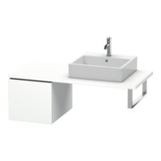 Duravit Meuble bas L-Cube 42x54,7 cm, blanc mat, avec console, 1 tiroir-1