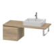 Duravit Meuble bas L-Cube 42x54,7 cm, marbre œuf, pour console, 2 tiroirs