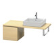 Duravit Meuble bas L-Cube 42x54,7 cm, méd. chêne, avec console, 1 tiroir-1