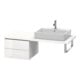 Duravit Meuble bas L-Cube 52x54,7 cm, blanc brillant, 2 tiroirs-1