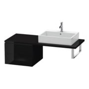 Duravit Meuble bas L-Cube 52x54,7 cm, blanc brillant, avec 2 tiroirs-1