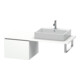 Duravit Meuble bas L-Cube 52x54,7 cm, blanc mat, pour console, 1 tiroir-1